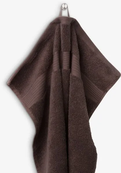 Brisača KARLSTAD 70x140 temno rjava KRONBORG