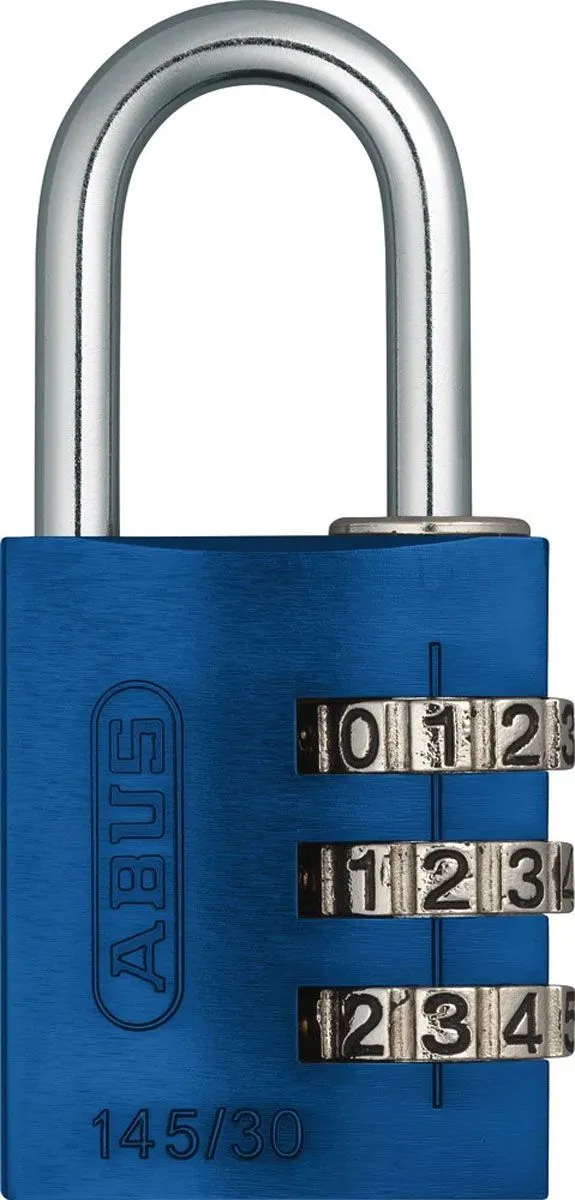 ABUS 724/30 MODRA OBEŠANKA NA ŠTEVILKE