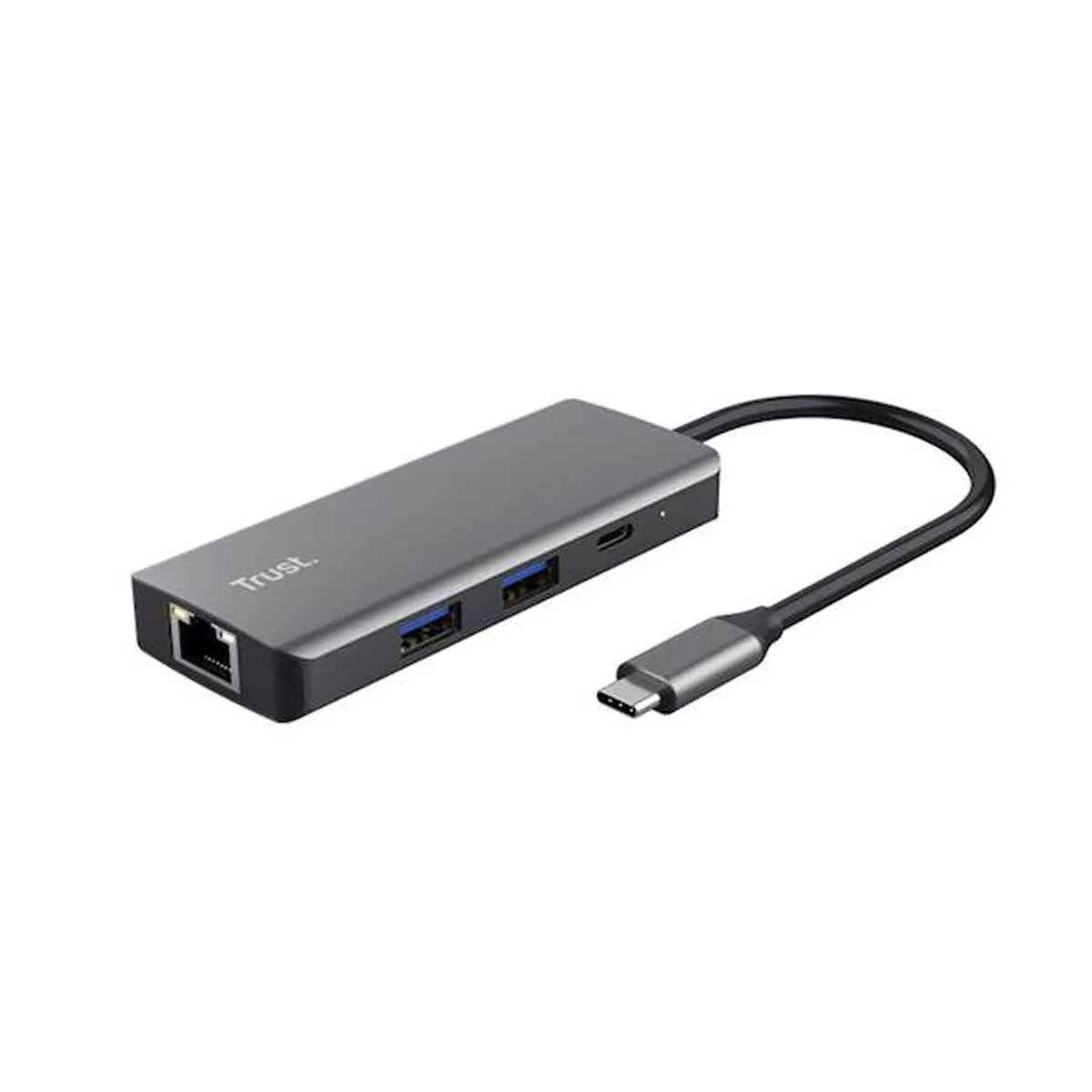 ADAPTER TRUST MULTIPORT DALYX 6/1 USB-C ADAPTER ALUMINIJ