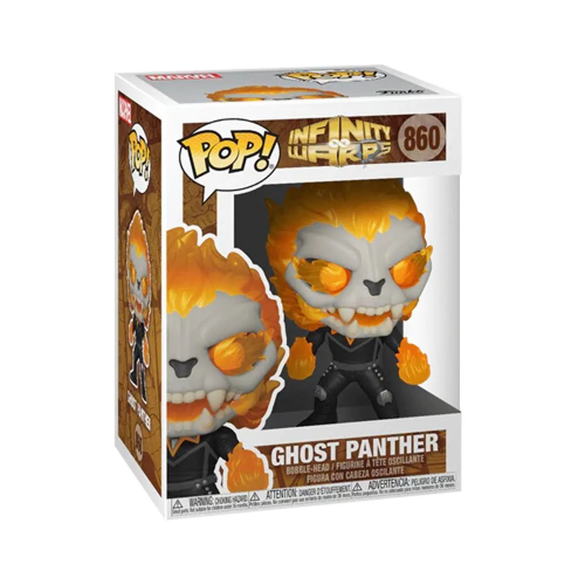 AKCIJSKA FIGURA FUNKO POP MARVEL - INFINITY WARPS - GHOST PANTHER