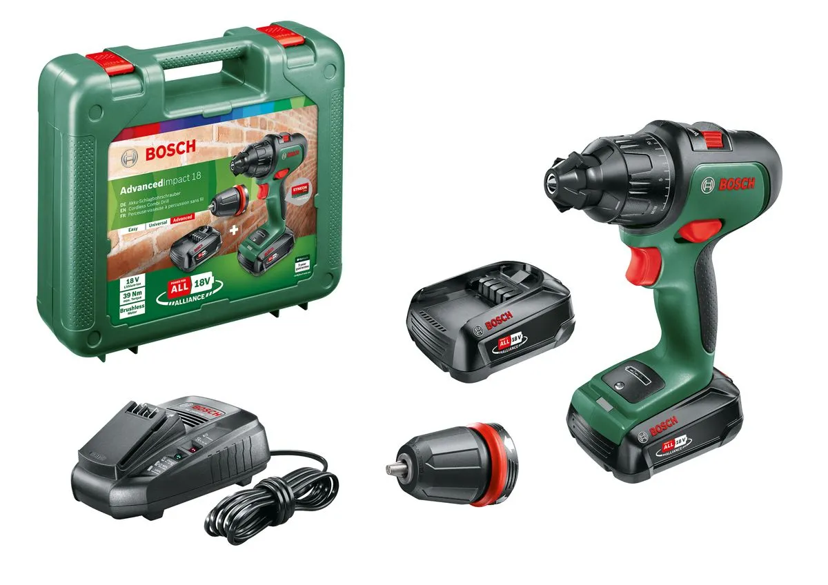 AKUMUL. UDARNI VRTALNIK BOSCH DIY ADVANCEDIMPACT 18