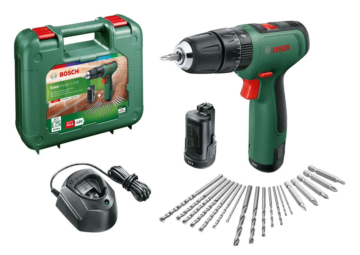 AKUMUL. UDARNI VRTALNIK BOSCH DIY EASYIMPACT 1200