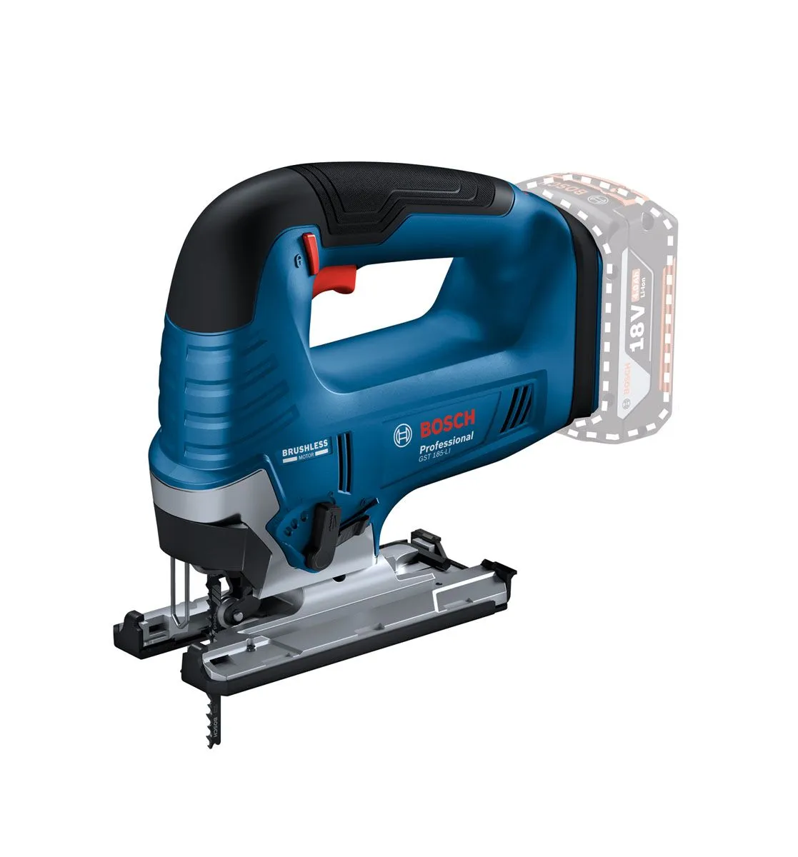 AKUMULAT. VBODNA ŽAGA BOSCH PROFESSIONAL GST 185-LI