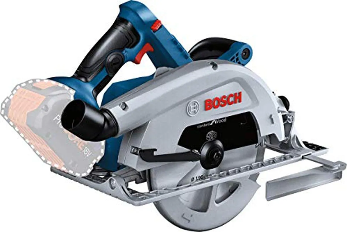 AKUMULATOR. KROŽNA ŽAGA BOSCH PROFESSIONAL GKS 18V-68 C
