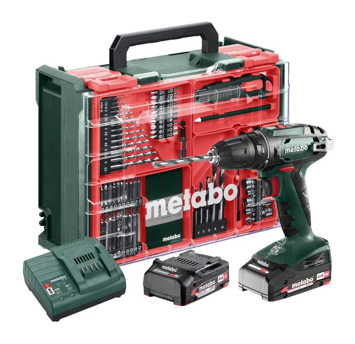 AKUMULATORSKI VRTALNIK METABO BS 18 SET