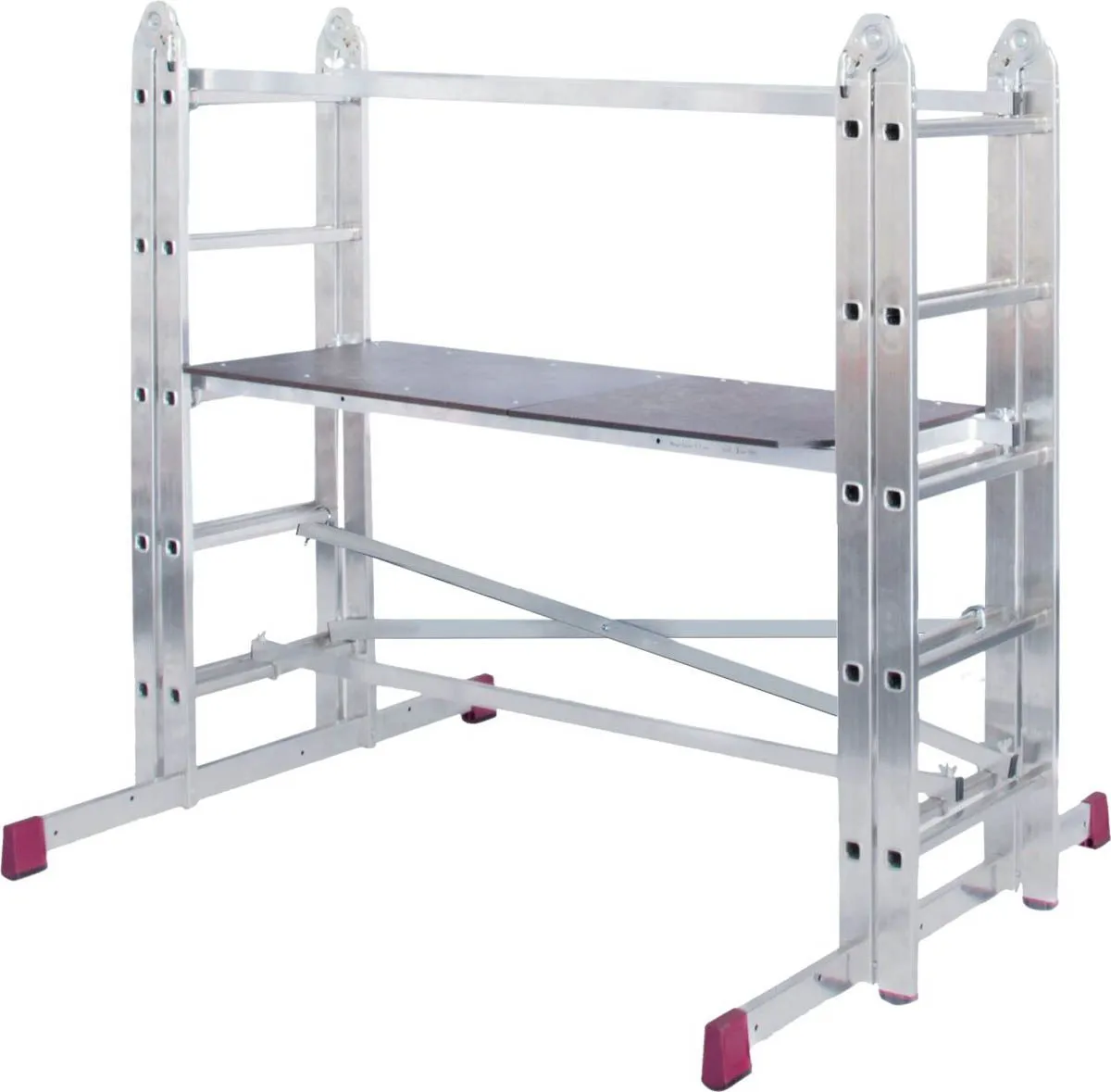 ALUMINJASTI ODER KRAUSE CORDA HINGED PODEST 1.5X0.56M DELOVNA VIŠINA 4 M