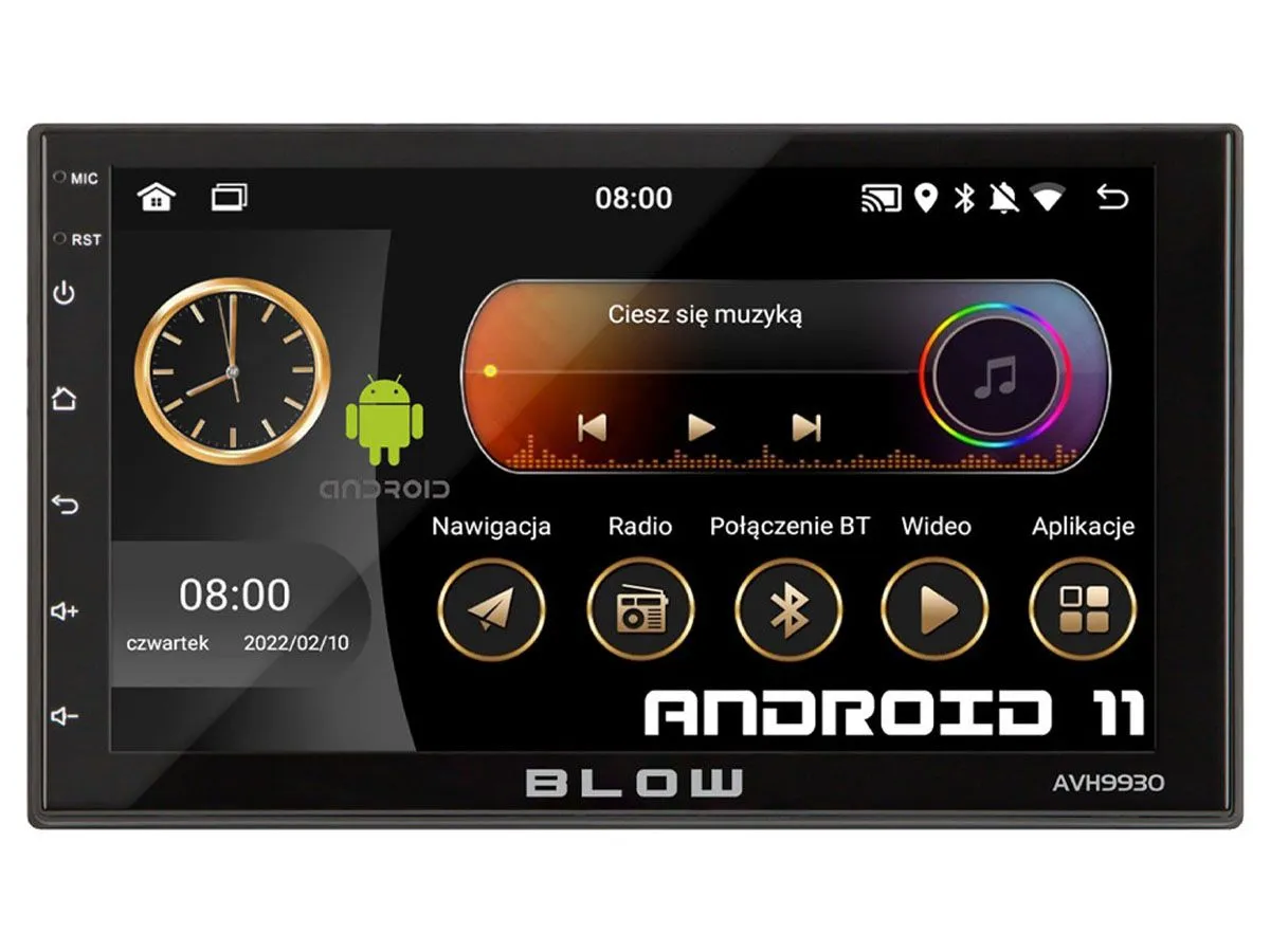 AVTORADIO BLOW AVTORADIO AVH9930 ČRNA