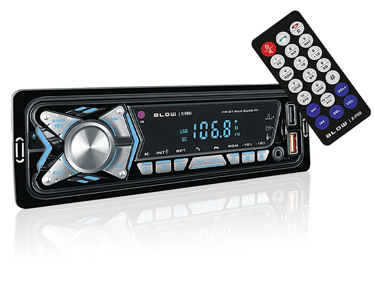AVTORADIO BLOW AVTORADIO X-PRO ČRNA