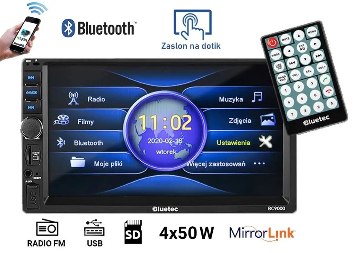 AVTORADIO BLOW BLUETEC BC9000