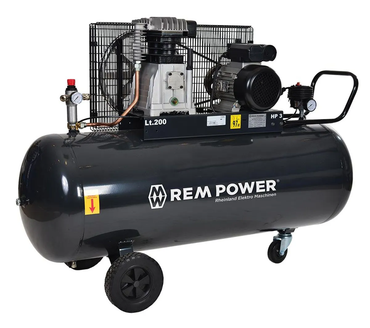 BATNI KOMPRESOR REM POWER E 401/9/200, 230 V