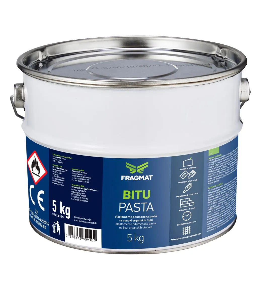 BITUMENSKI PREMAZ FRAGMAT TIM BITU PASTA KOS = 5 KG