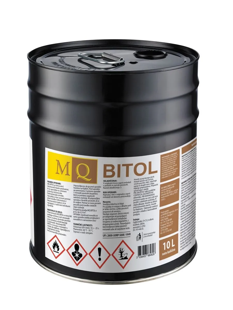 BITUMENSKI PREMAZ MQ MQ BITOL 1O L