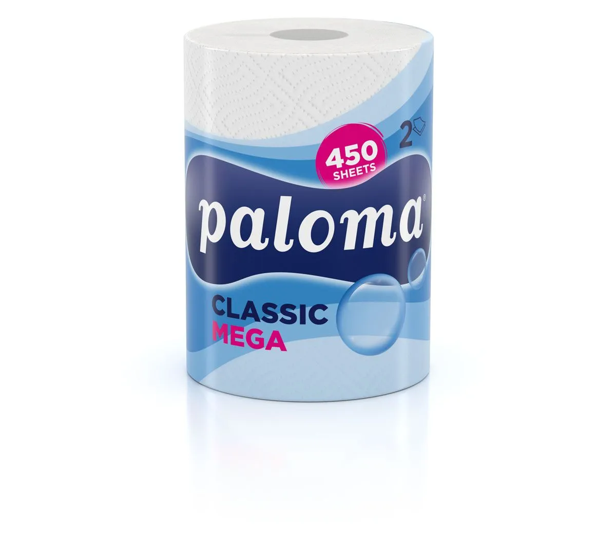 BRISAČE PALOMA MEGA 2-SLOJNE 1/1 450 LISTOV
