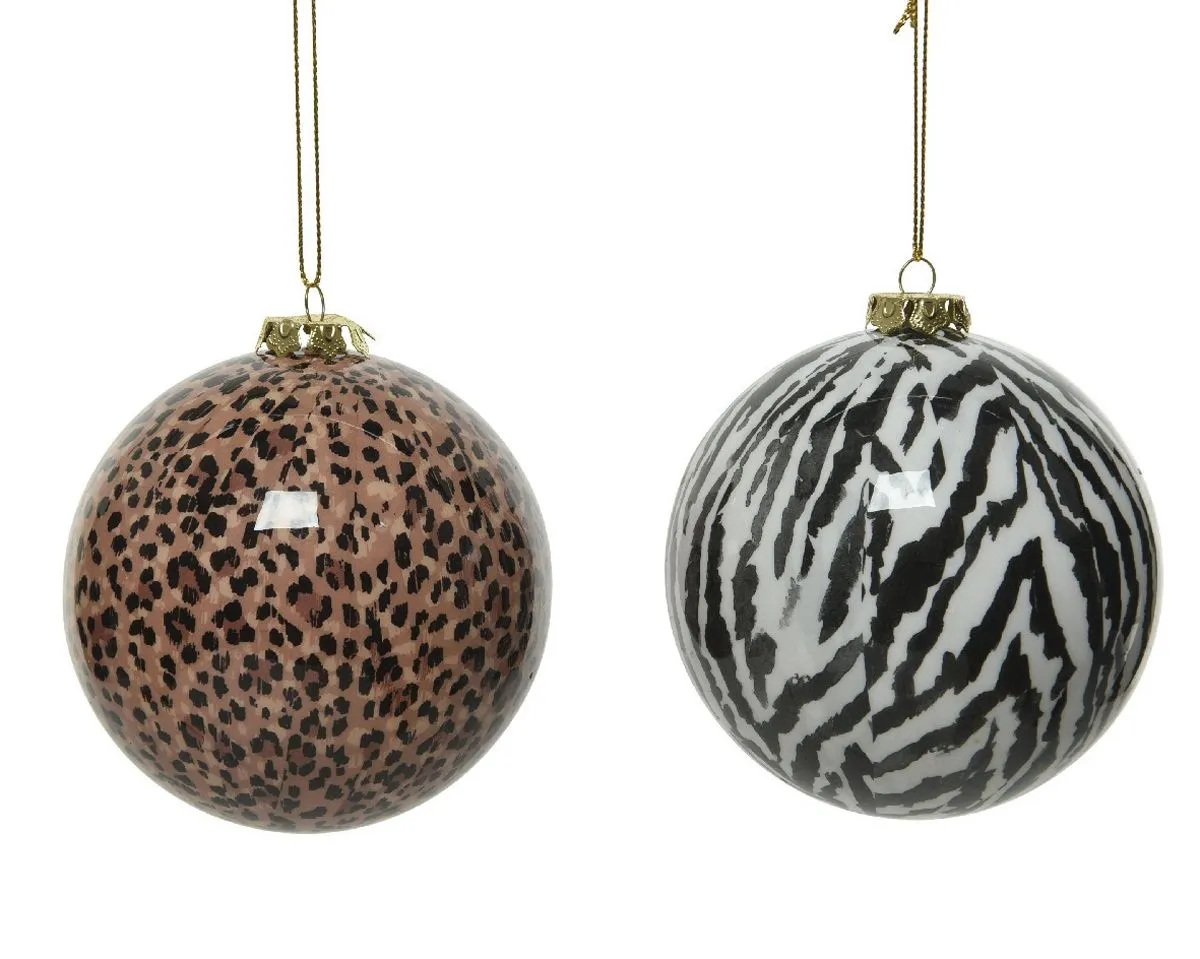 BUNKA IZ UMETNE MASE FI 10CM SORT GEPARD ZEBRA