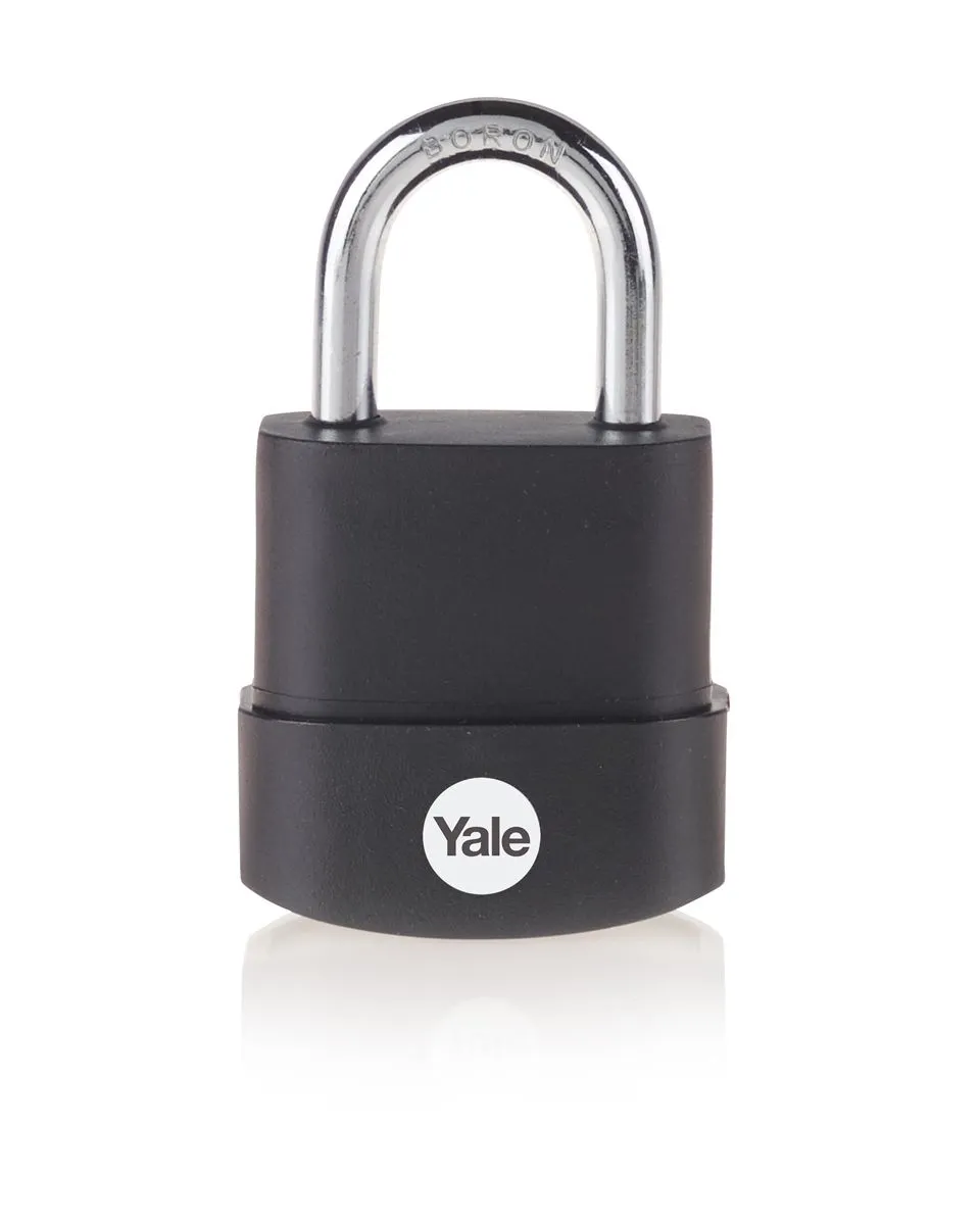 CILINDRIČNA OBEŠANKA 45MM YALE MAXIMUM SECURITY, ODPORNOST PROTI KOROZIJI, 1 KOS S 3 KLJUČI, EN 12320:2012 VARNOSTNI RAZRED 2