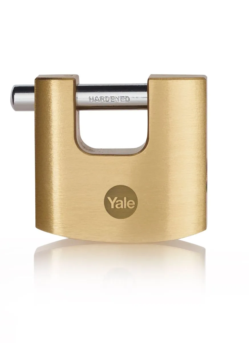 CILINDRIČNA OBEŠANKA 60 MM YALE HIGH SECURITY,  1 KOS S 3 KLJUČI, V SKLADU Z EN 12320:2012, VARNOSNI RAZRED 2