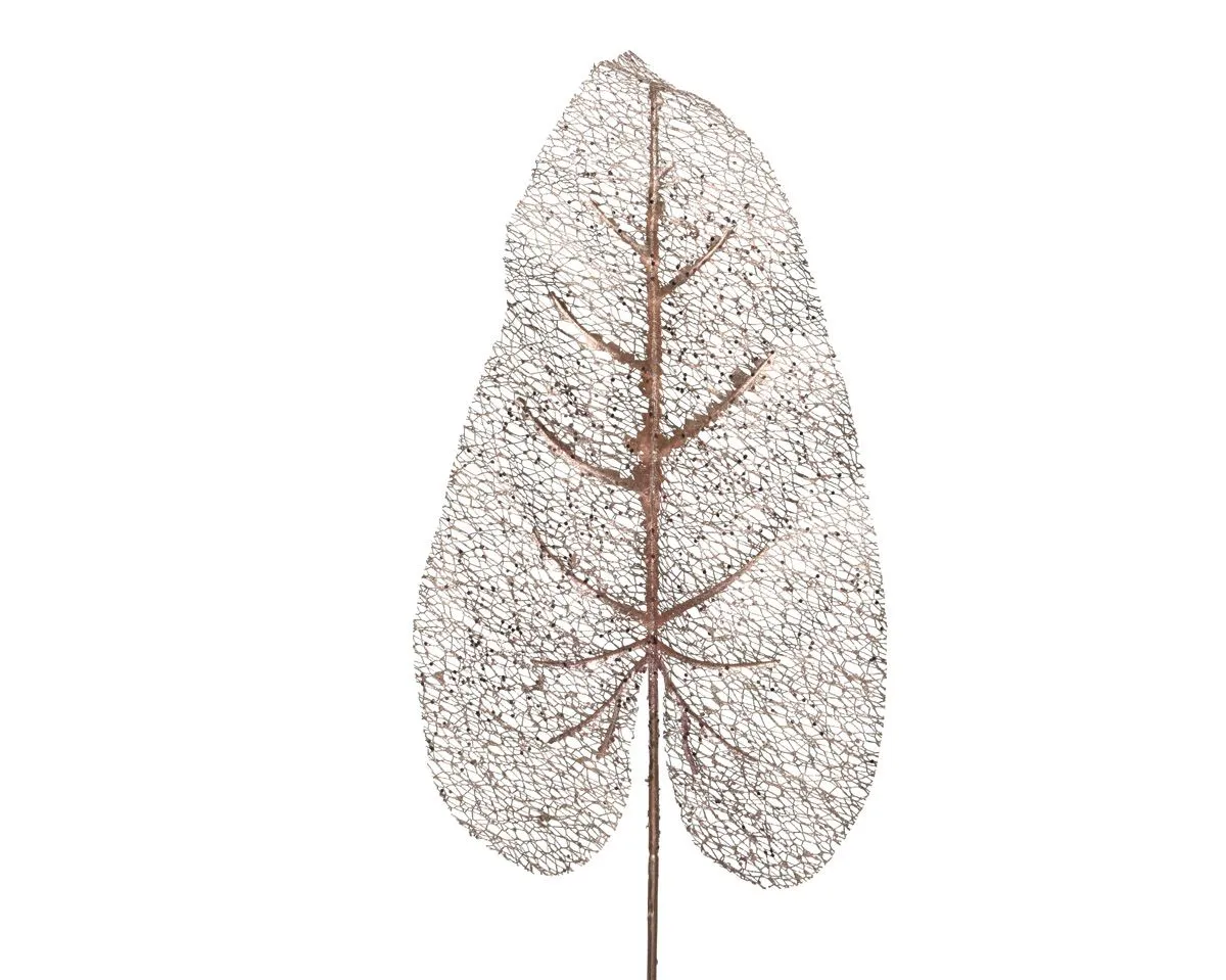 DEKORACIJA EVERLANDS LIST ROZA BARVE 70 CM