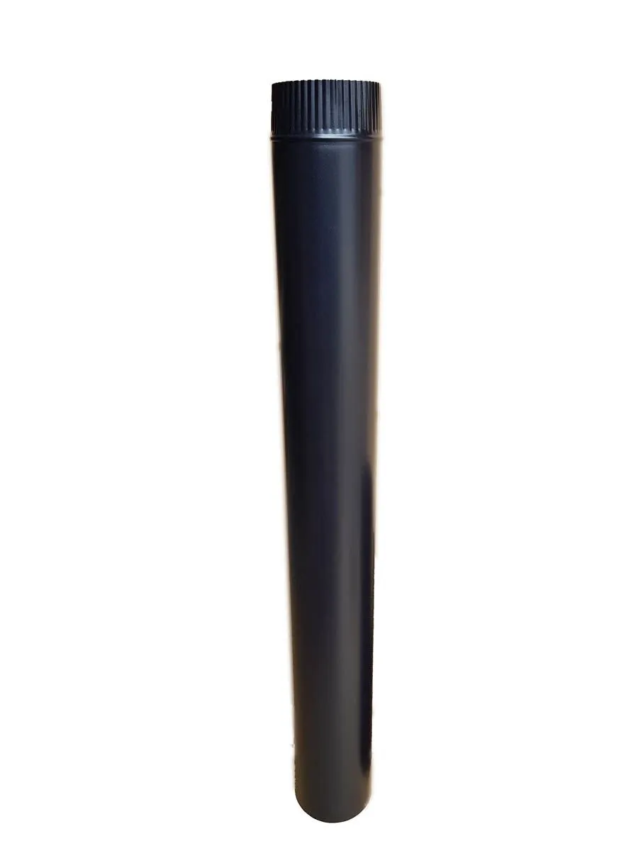 DIMNA EMAJL CEV FI 120 MM 1000 MM ČRNA