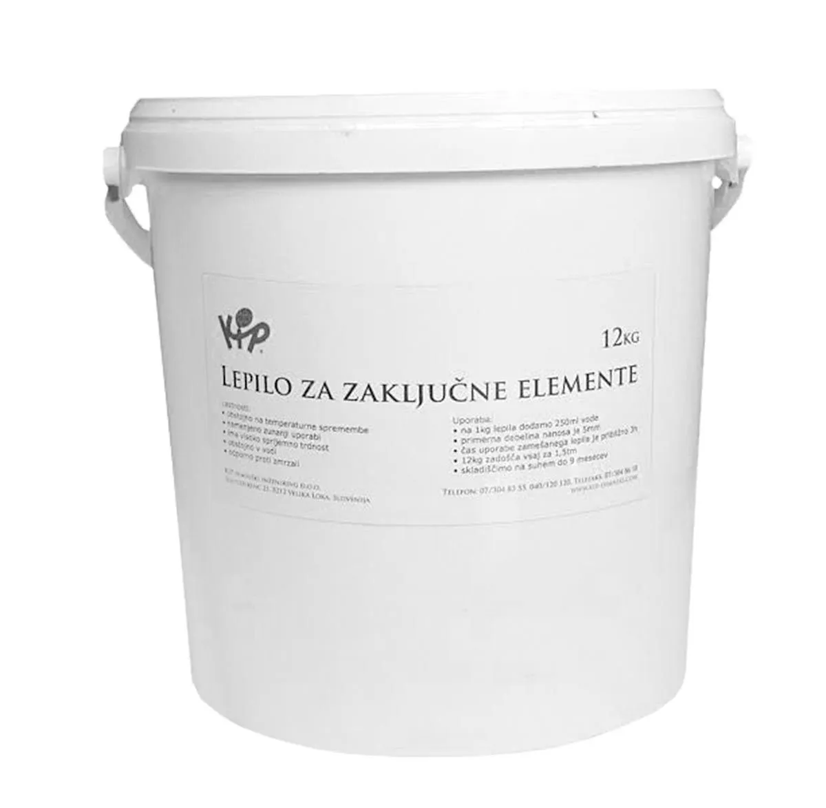 DODATEK ZA DIMNIK KIP LEPILO ZA ZAKLJUČNE ELEMENTE
