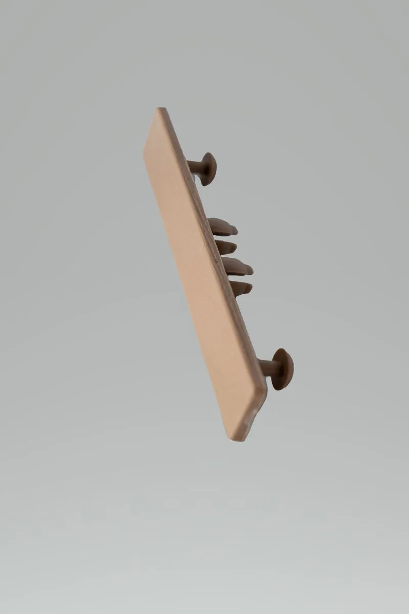 DODATNI MATERIAL ZAKLJUČNI ČEP 3D RJAVA ZA WPC DEB. 23 MM