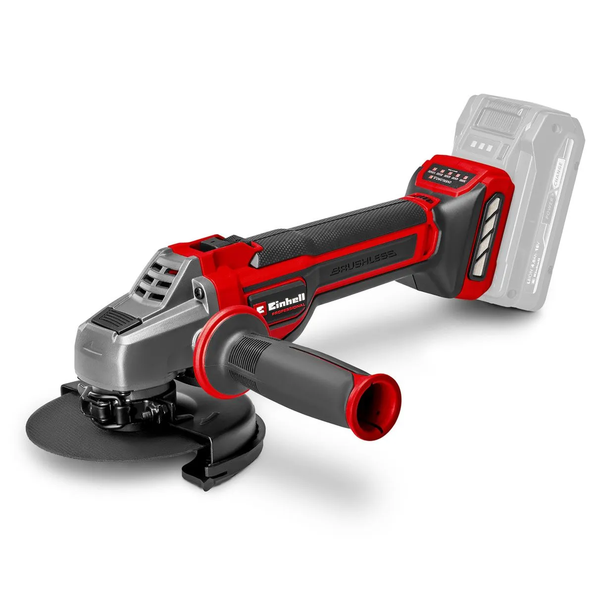EINHELL PROFESSIONAL AKUMULATORSKI KOTNI BRUSILNIK TP-AG 18/125 CE Q LI-SOLO