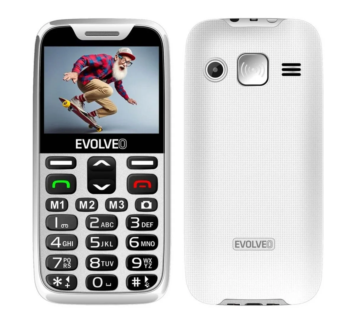 EVOLVEO EASYPHONE XR TELEFON NA TIPKE ZA STAREJŠE - BEL