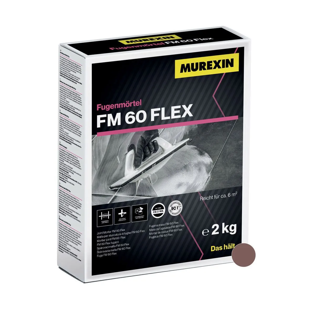 FUGIRNA MASA MUREXIN FM 60 FLEX 195 SR. RJAVA 2 KG