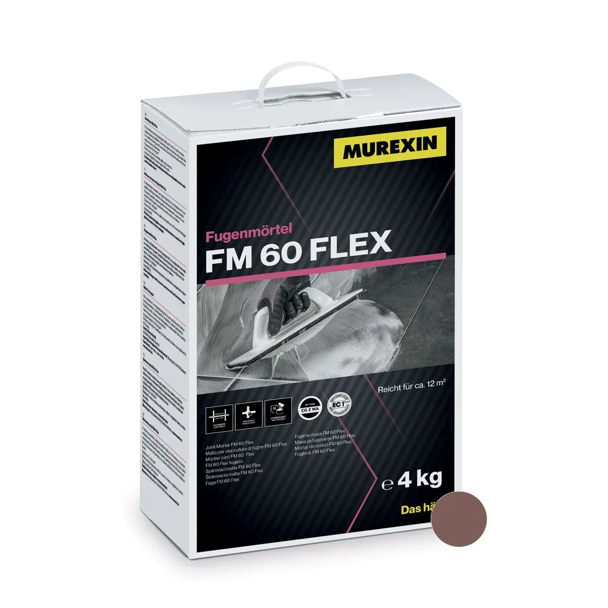FUGIRNA MASA MUREXIN FM 60 FLEX 195 SR. RJAVA 4 KG