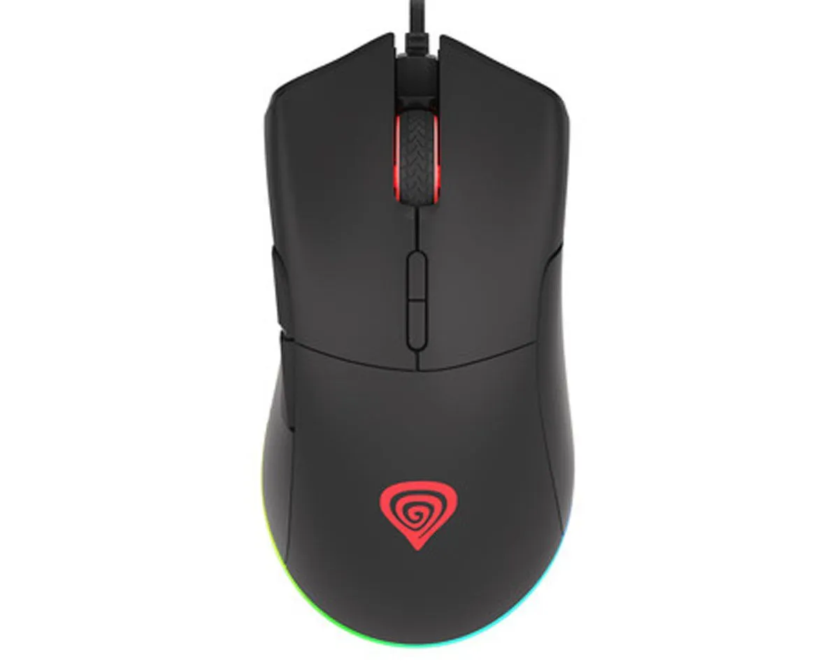 GAMING MIŠKA GENESIS KRYPTON 290 ČRNA