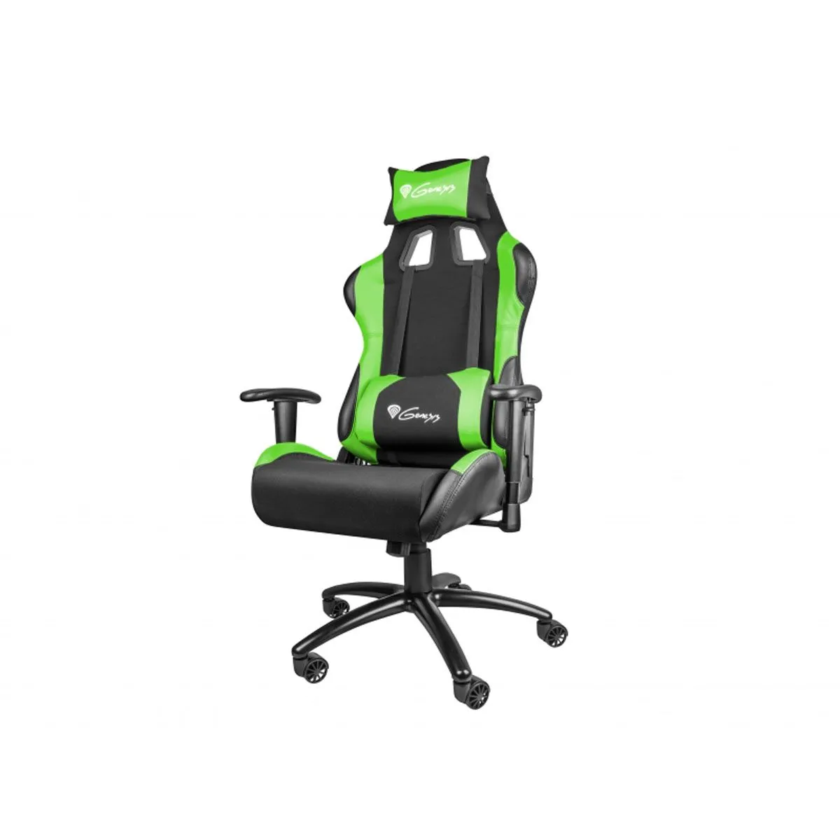 GAMING STOL GENESIS NITRO 550, ČRNO-ZELENA