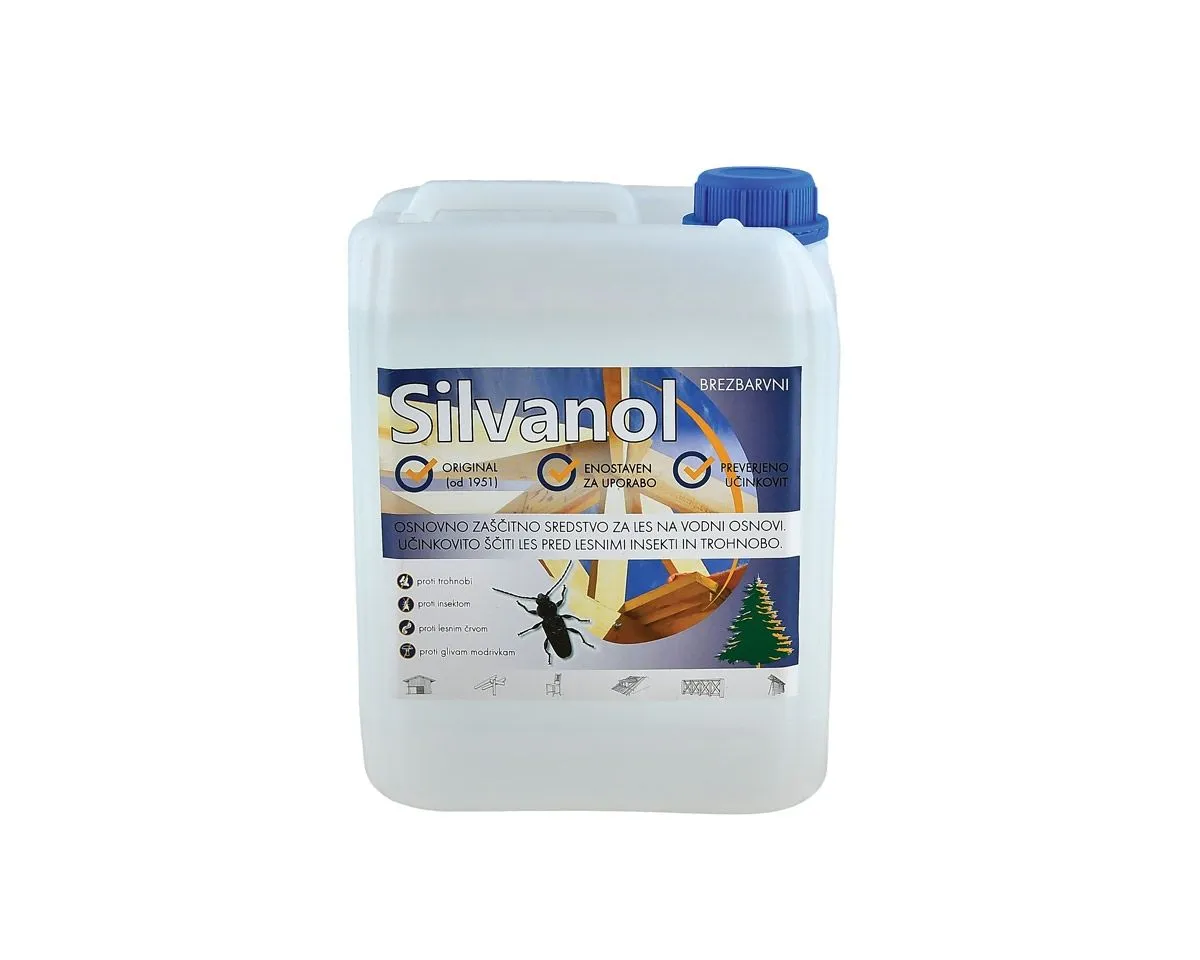 IMPREGNACIJA SILVANOL BREZBARVNI 5 KG