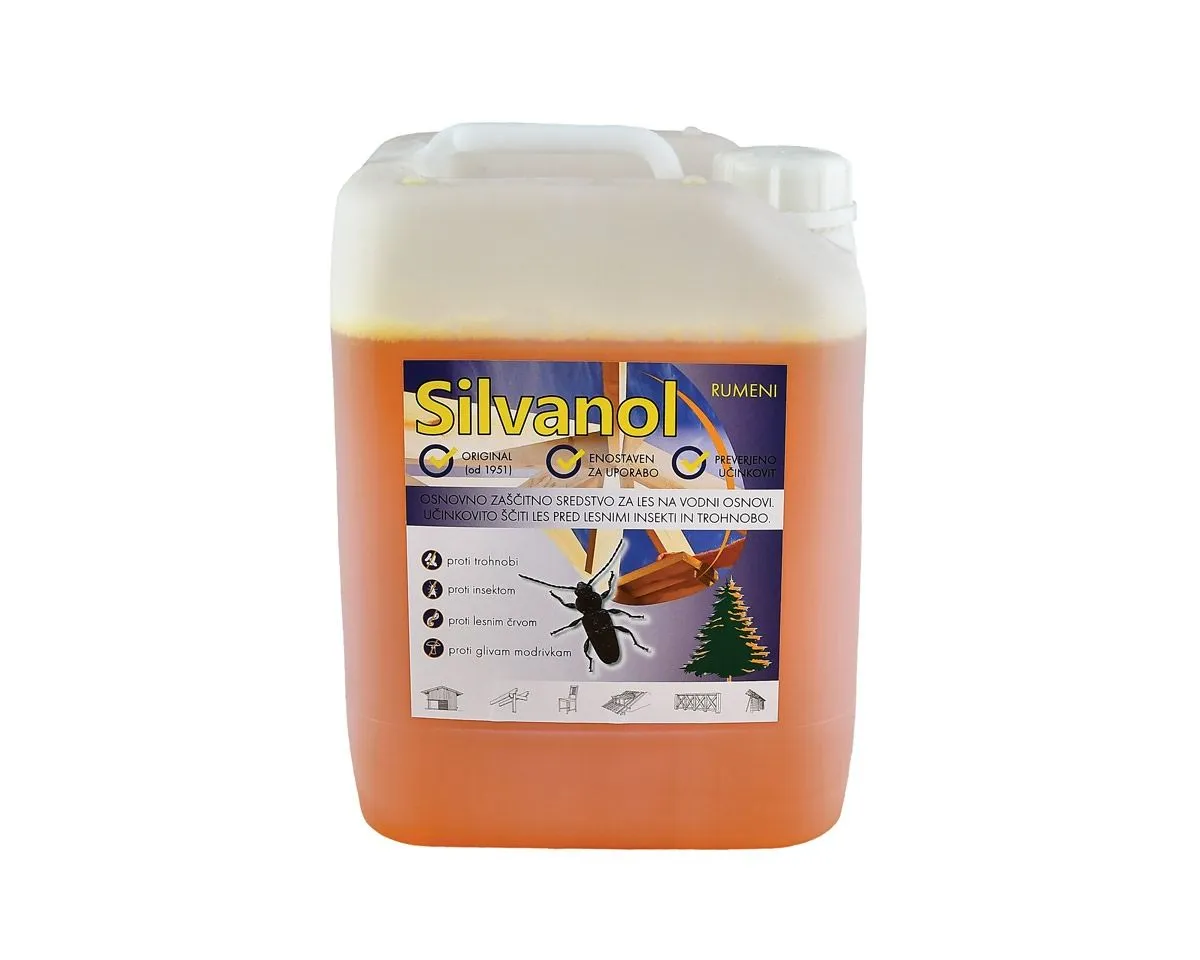 IMPREGNACIJA SILVANOL RUMENI 10 KG