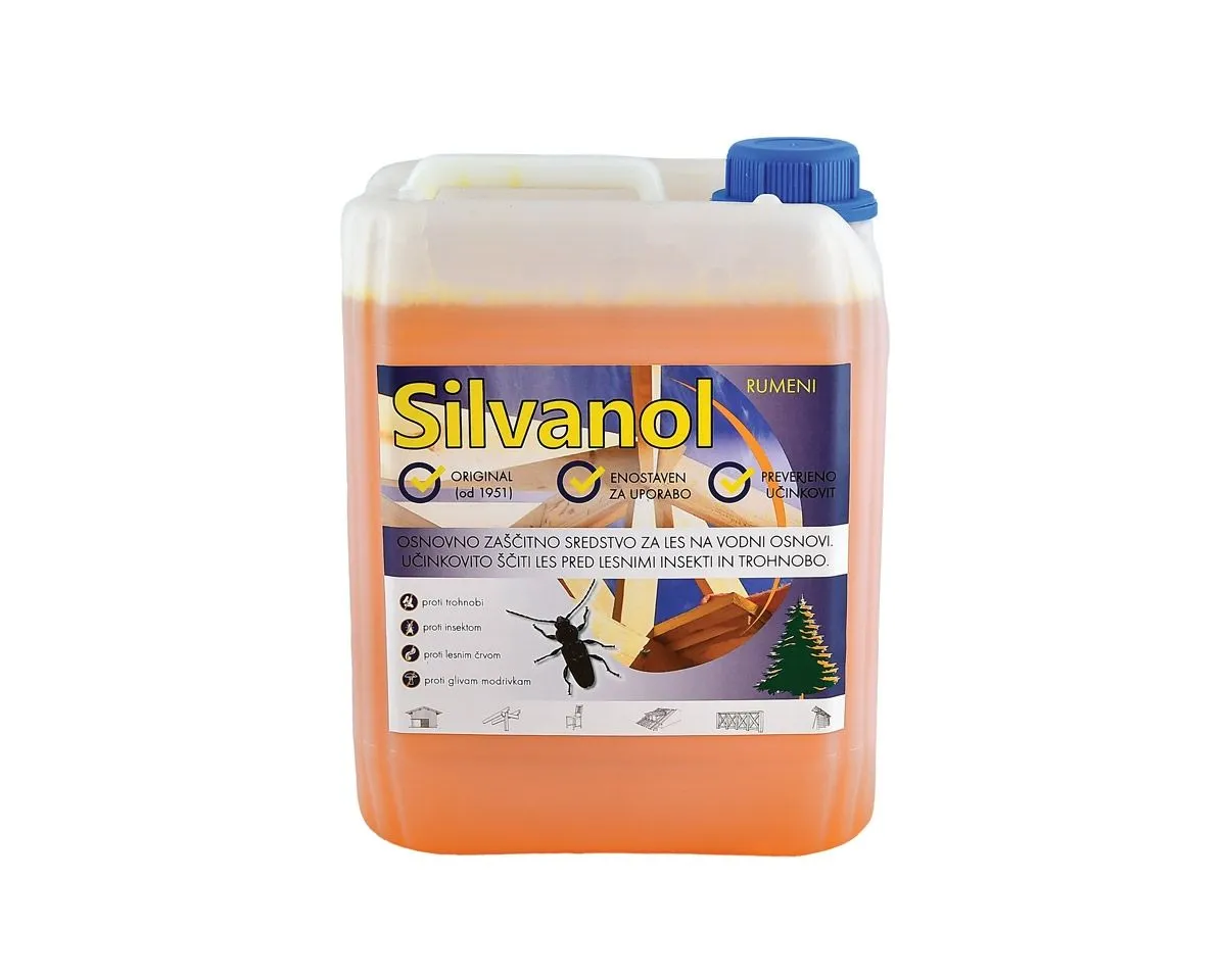 IMPREGNACIJA SILVANOL RUMENI 5 KG