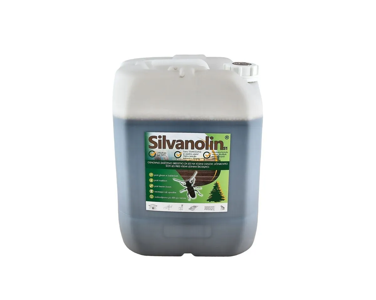 IMPREGNACIJA SILVANOLIN RJAVI 50 KG
