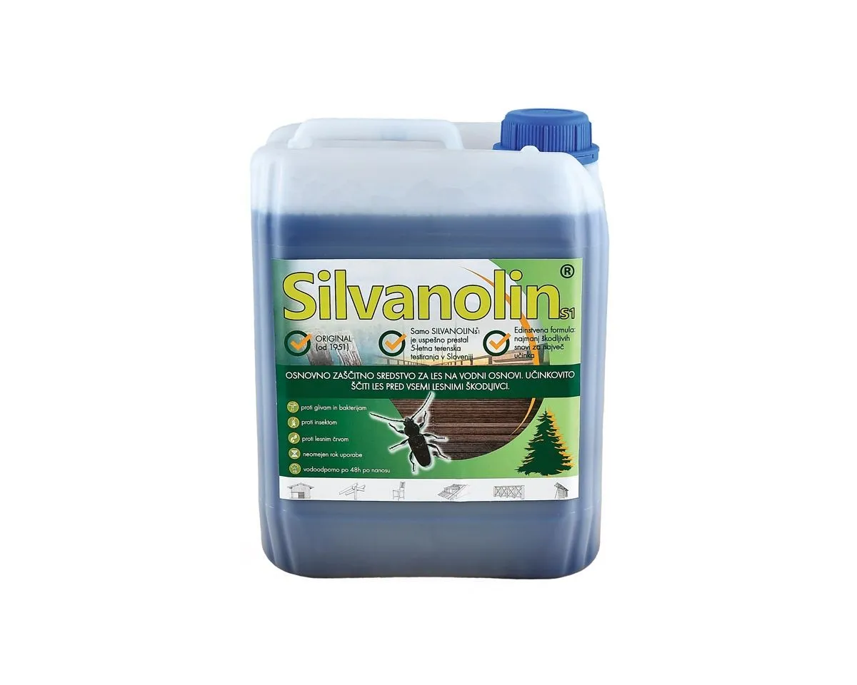 IMPREGNACIJA SILVANOLIN ZELENI 5 KG