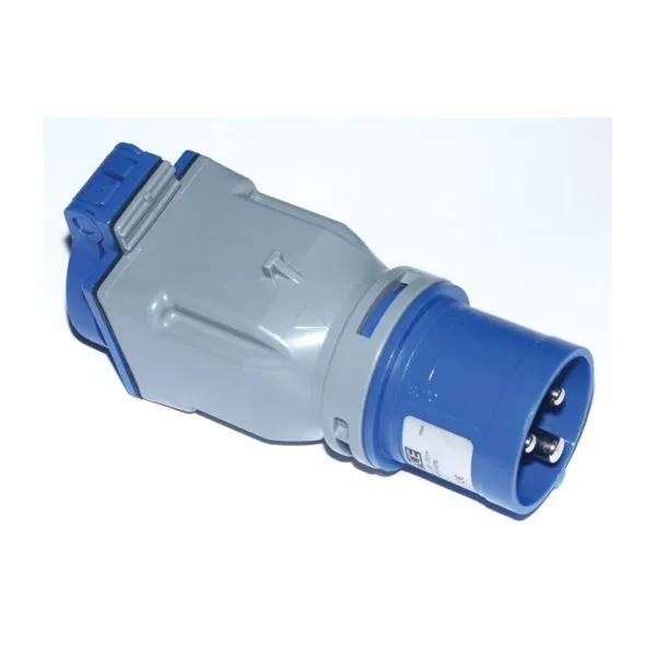 IND. RAZDELILNIK/ADAPTER PCE 3X16A -> ŠUKO 16A 250V IP44