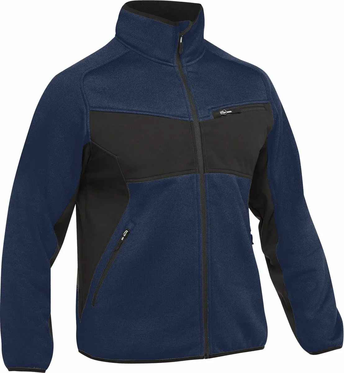 JAKNA BISLEY CONCEPT KNIT MODRA ŠT. 2XL