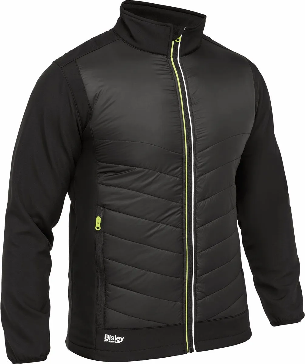 JAKNA BISLEY COOPER PUFFER SOFTSHELL ČRNA ŠT. 2XL