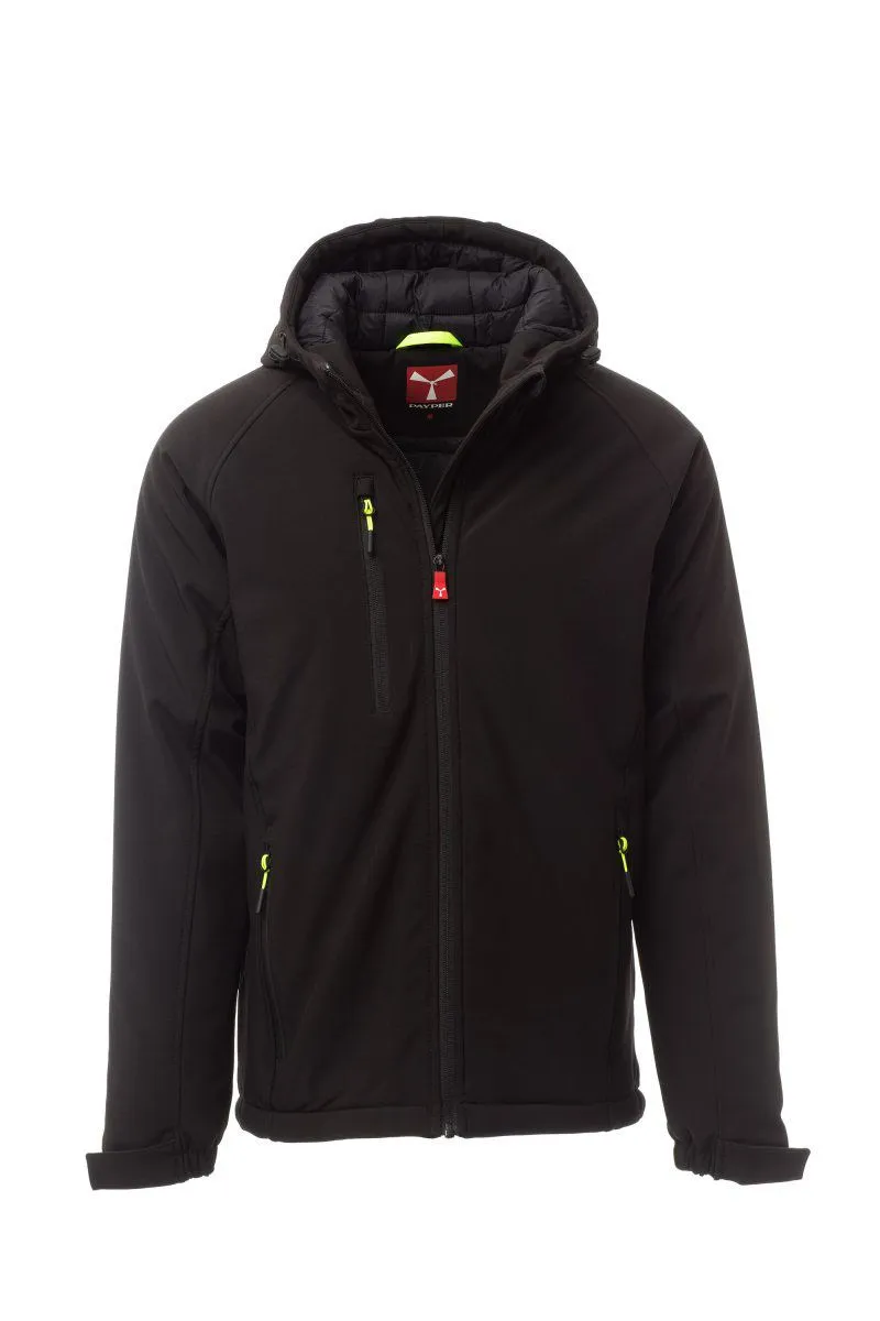 JAKNA PAYPER GALE PAD, ČRNA, 5XL