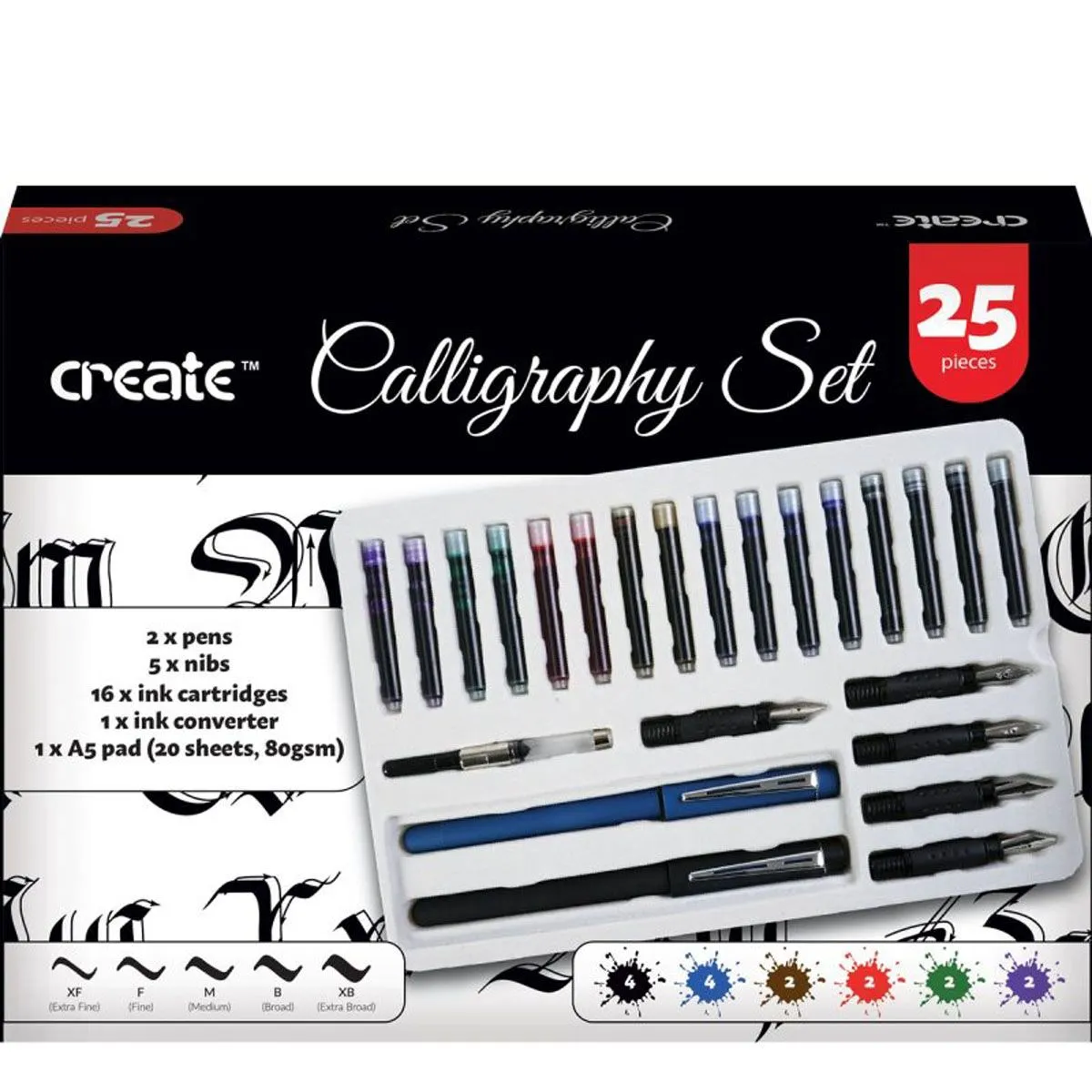 KALIGRAFSKI SET CREATE
