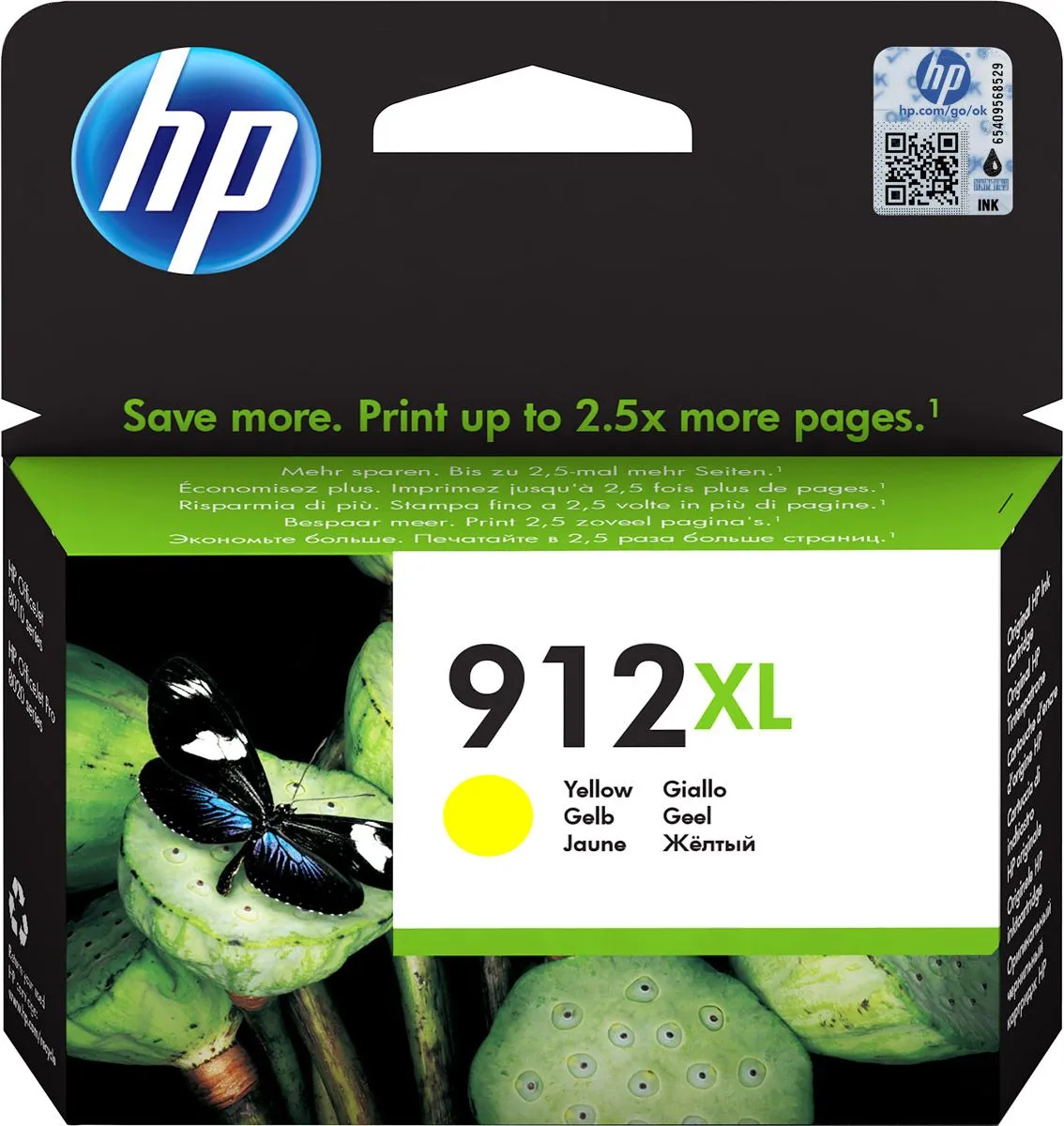 KARTUŠA/TONER HP HP 912XL B-Y