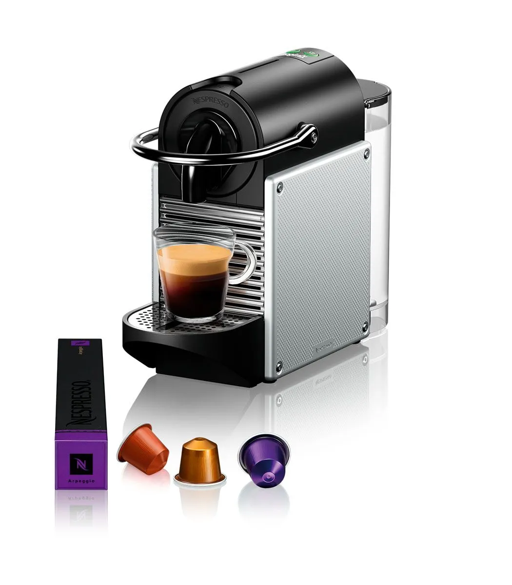 KAVNI APARAT, KAPSULE NESPRESSO PIXIE SREBRN