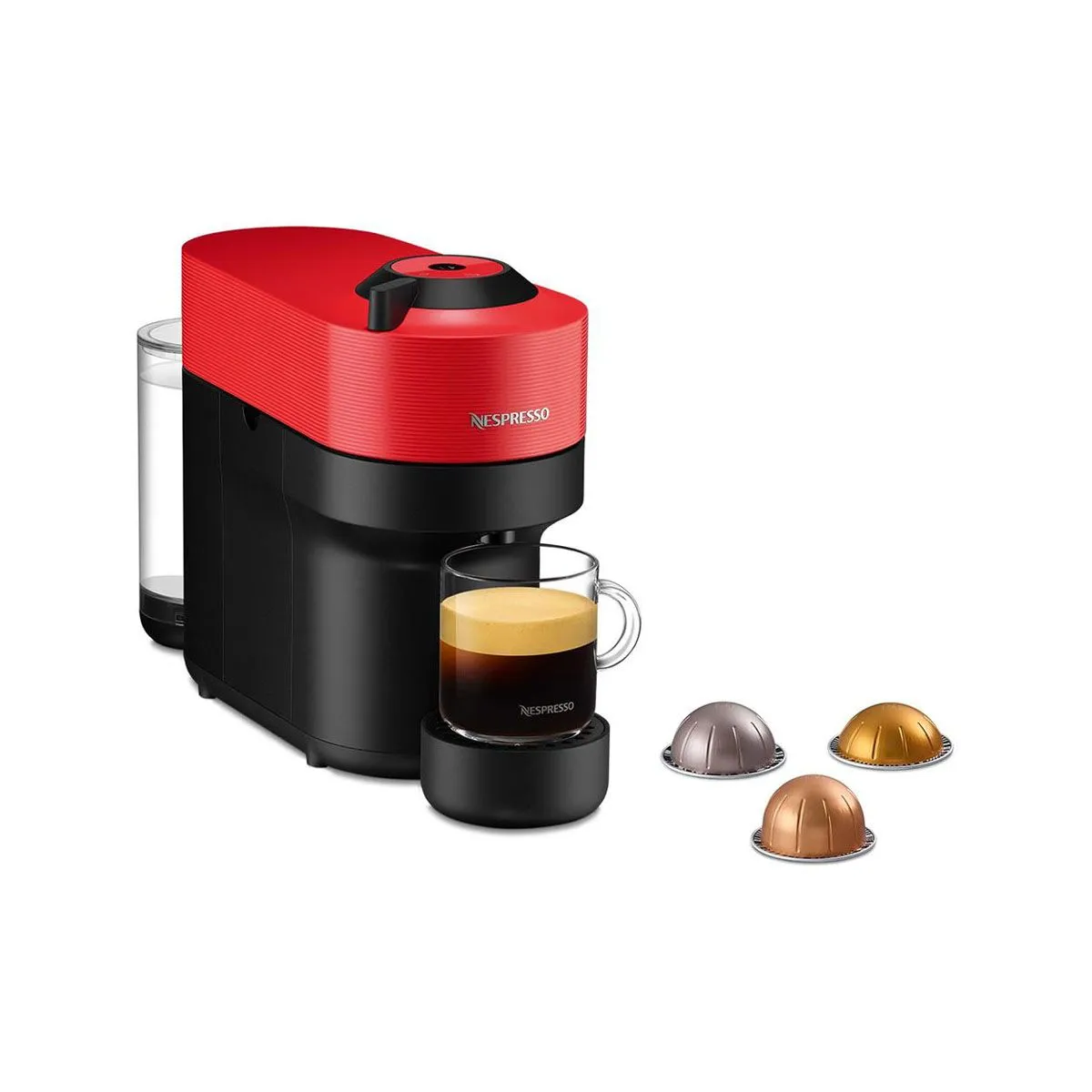 KAVNI APARAT, KAPSULE NESPRESSO VERTUO POP RDEČ