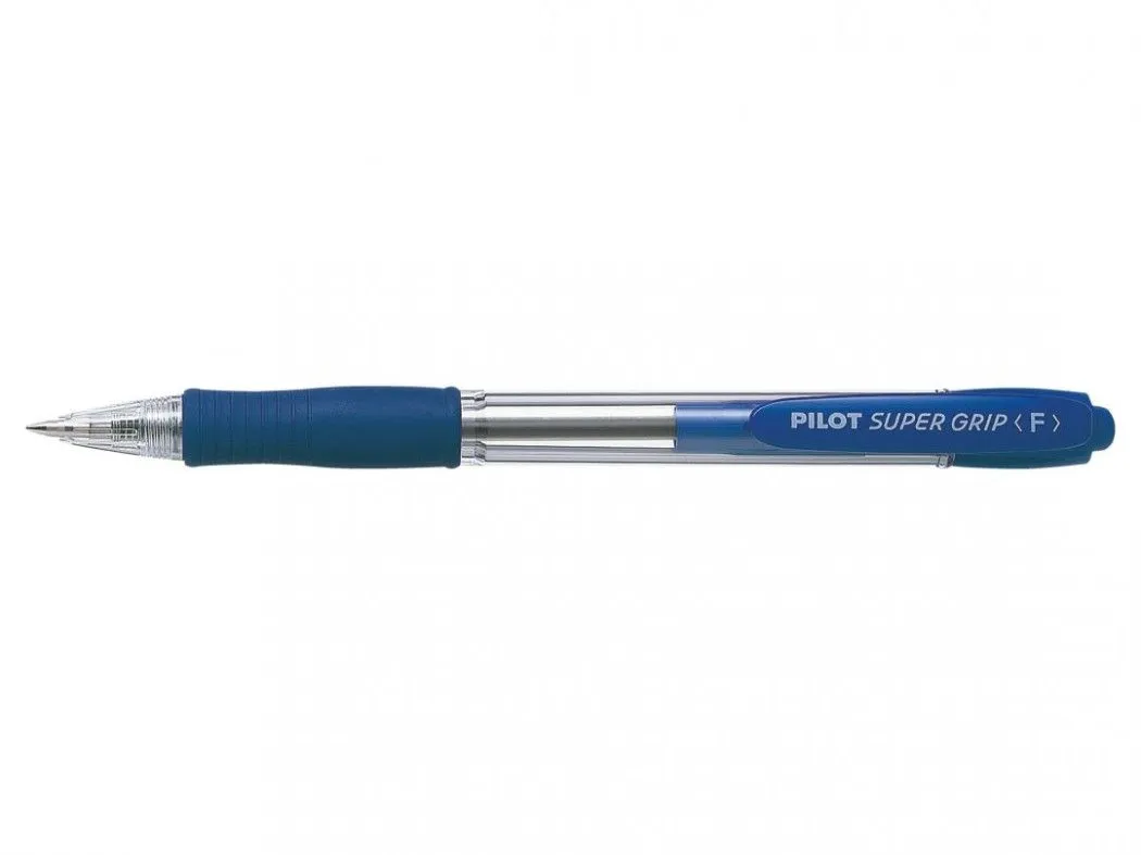 KEMIČNI SVINČNIK PILOT SUPER GRIP MODER F