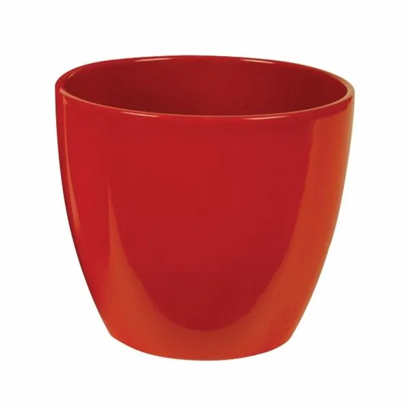 KERAMIČNI NOTRANJI LONEC HORTER 909 15 CM RDEČ