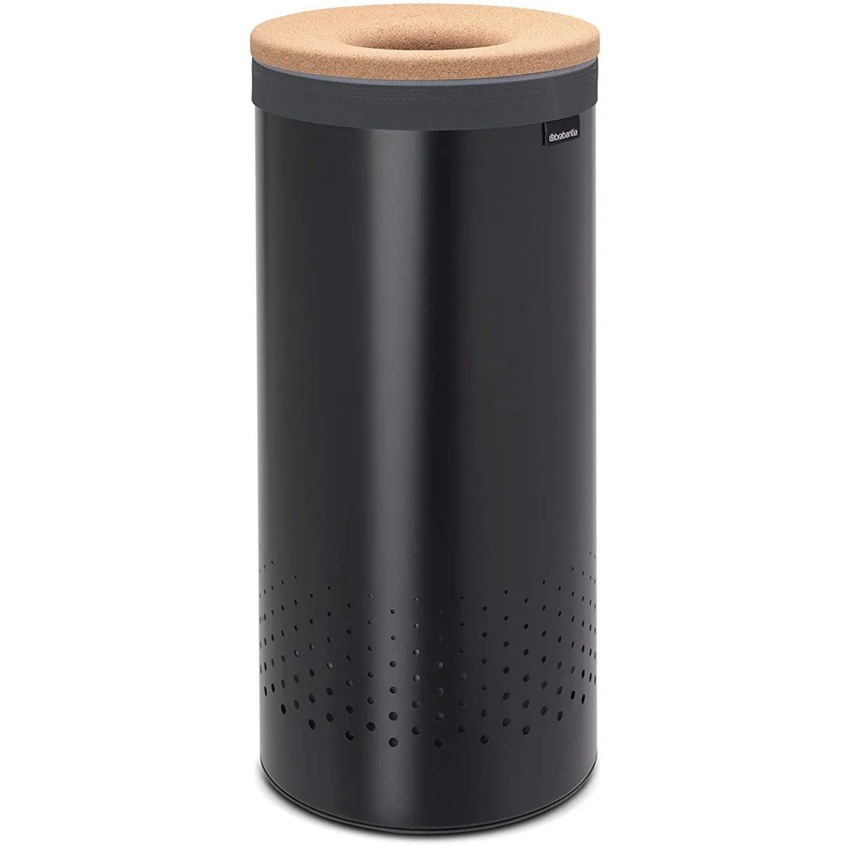 KOŠ ZA PERILO BRABANTIA OKROGEL 35 L, MATT BLACK