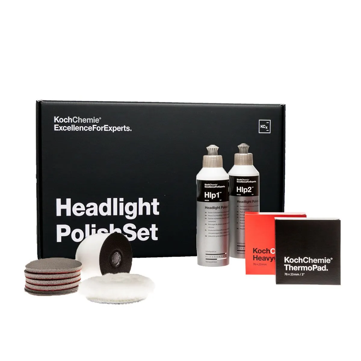 KOCH HEADLIGHT POLISH SET
