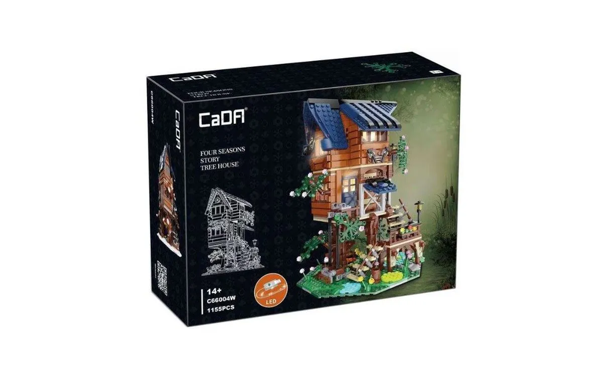 KOCKE CADA BRICKS HIŠKA NA DREVESU