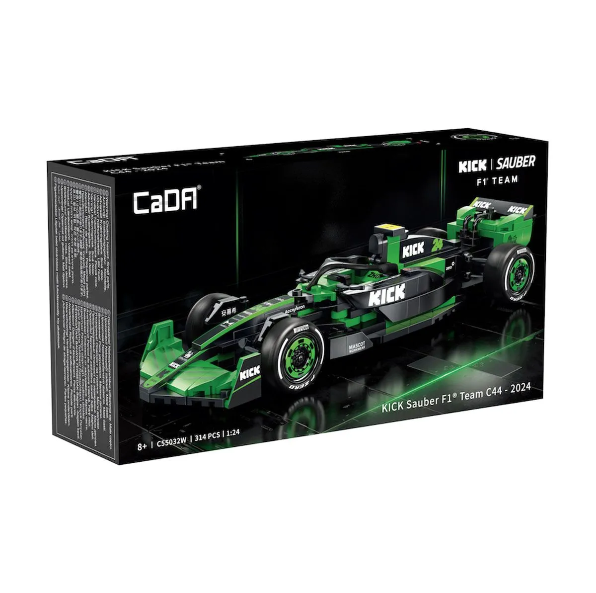 KOCKE CADA BRICKS KICK SAUBER F1 MINI