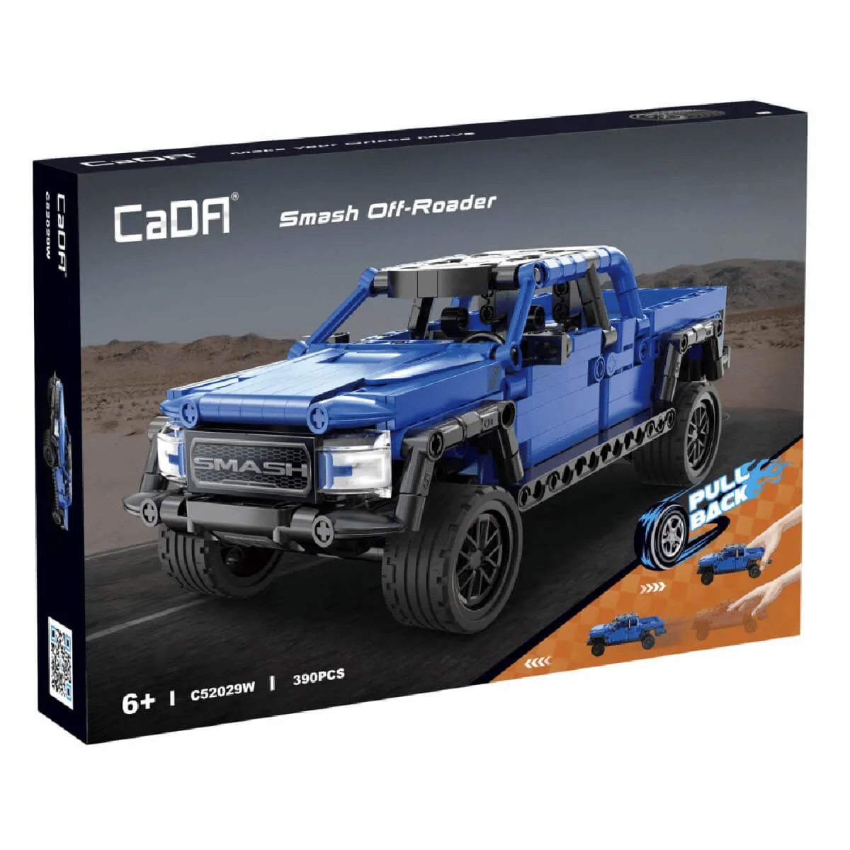 KOCKE CADA BRICKS SMASH OFF-ROADER